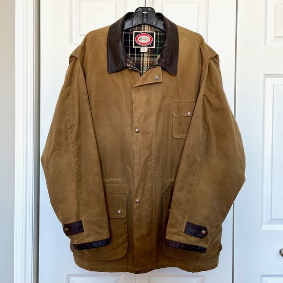 Australian Outback Vintage Oilskin Field Jacket - Picture 14 of 14